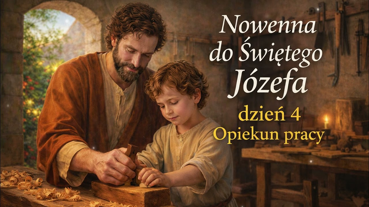 Nowenna do Świętego Józefa – DZIEŃ 4 | Opiekun pracy | Modlitwa i pieśń