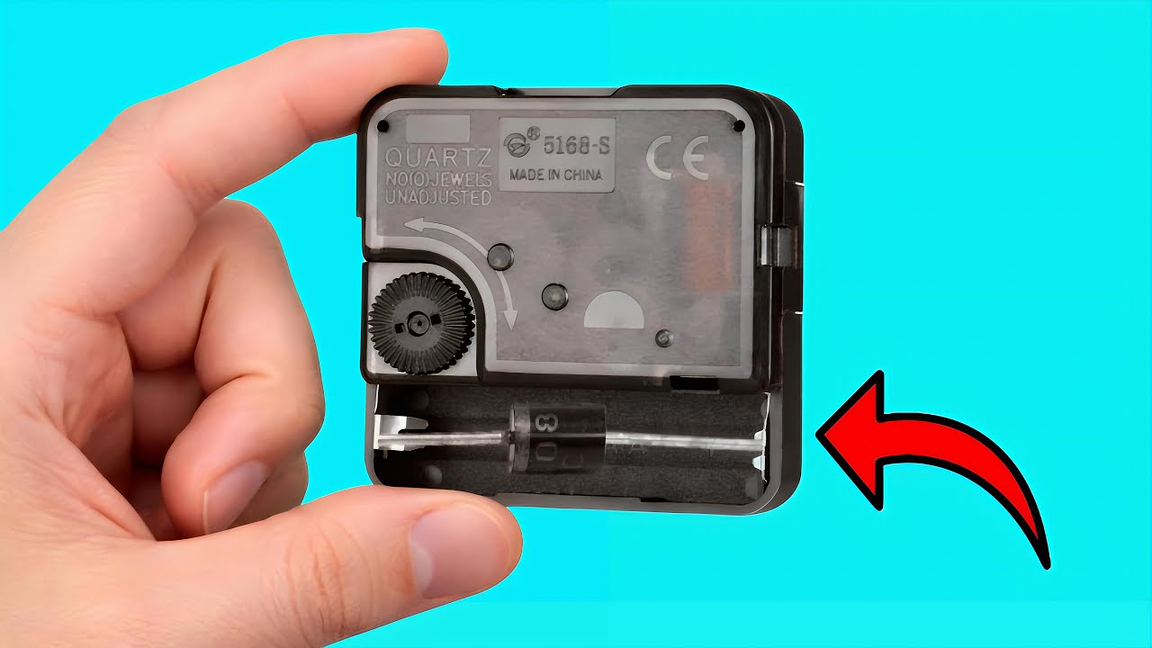 This Clock Runs WITHOUT a Battery 😱 | Free Energy Experiment