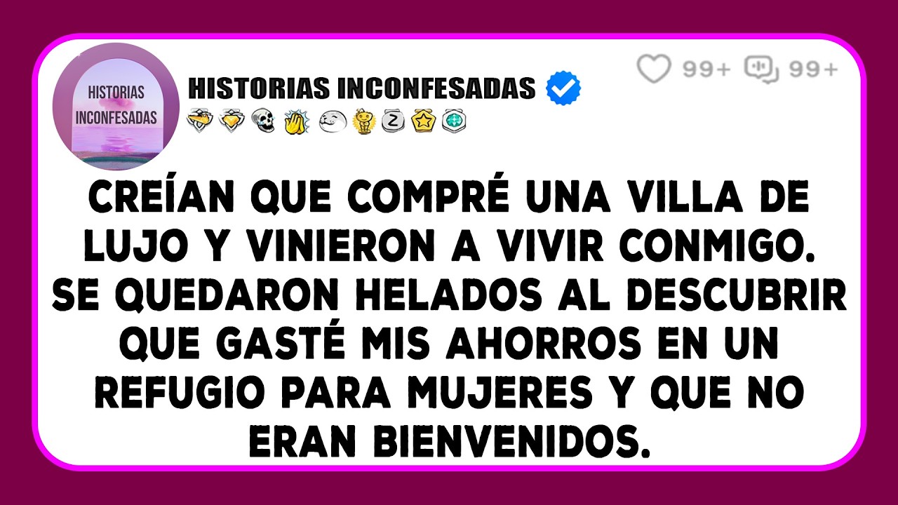 Creían que compré una villa de lujo y vinieron a vivir conmigo. Se quedaron helados al descubrir...