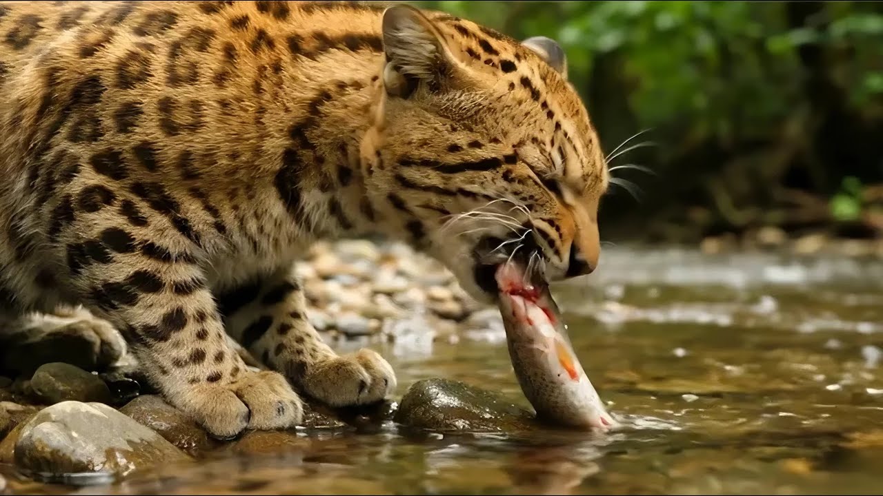 Asian Leopard Cat Hunting in the Wild | Ultra-Realistic Jungle Documentary