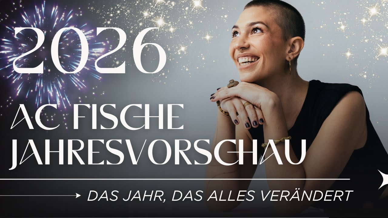 ♓ FISCHE 2026 JAHRESVORSCHAU – Astrologische Einblicke für Wachstum, Wandel & Erfüllung