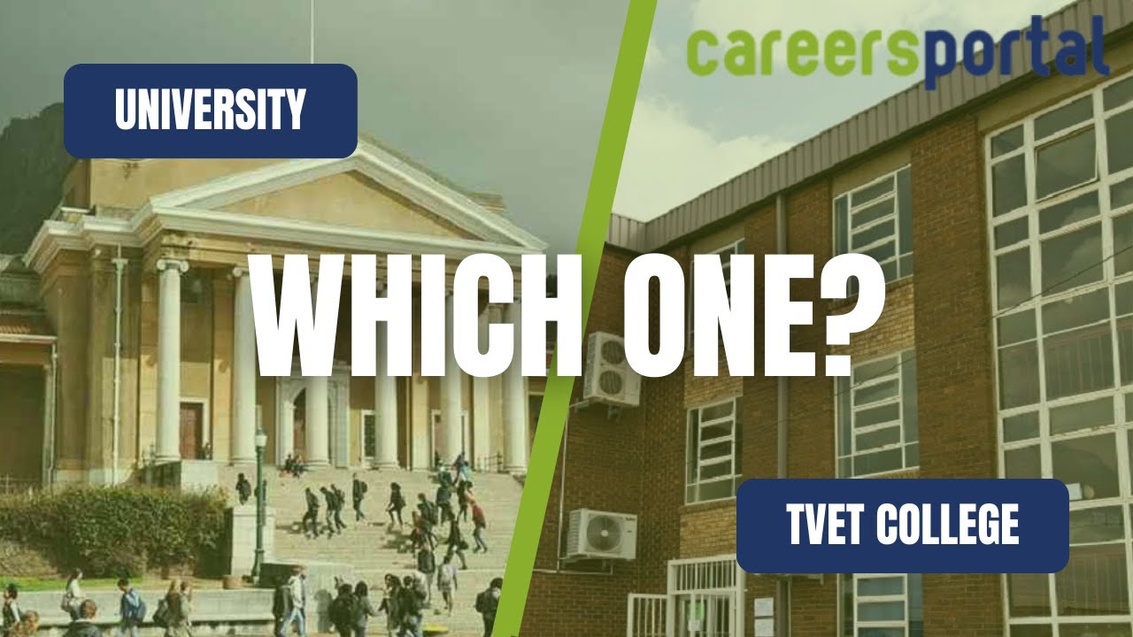 What Are The Differences Between TVET College And University? | Careers Portal