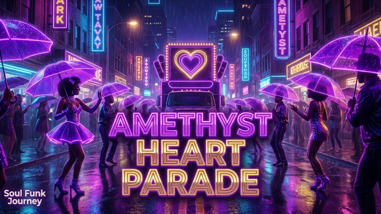 AMETHYST HEART PARADE - Neo-Disco & Funk Groove (155 BPM) | Soul Funk Journey