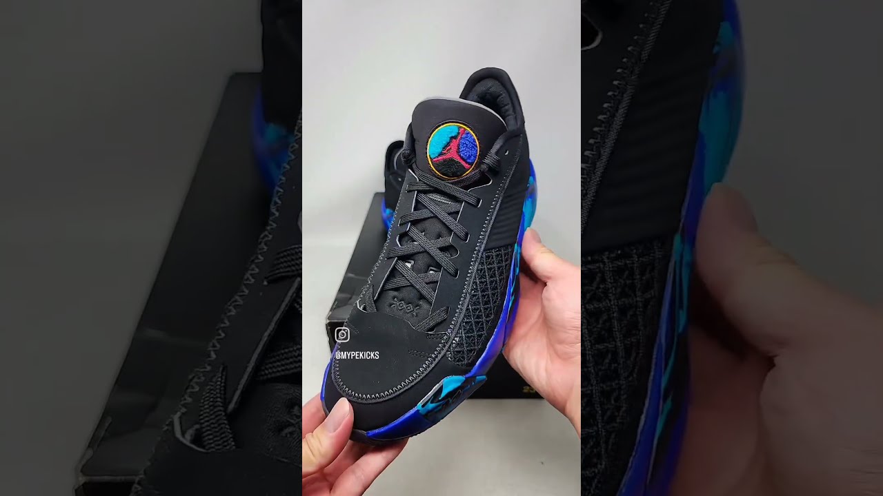 Unboxing Air Jordan 38 Low Aqua PE