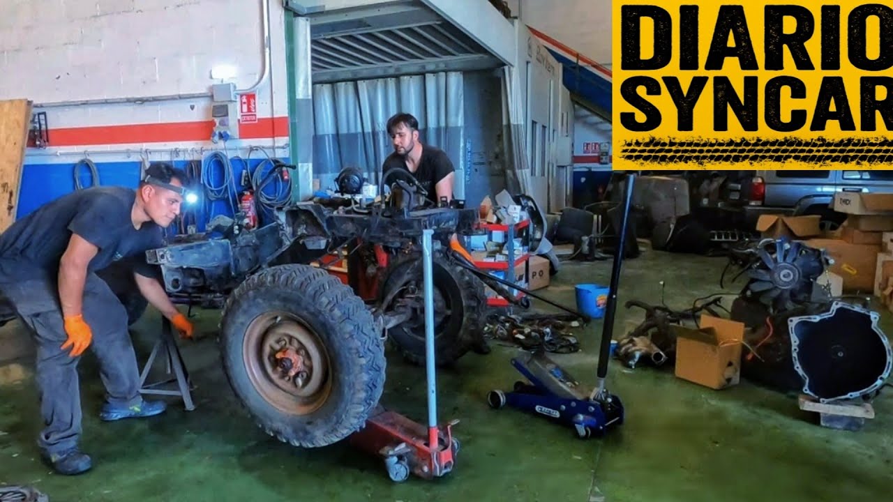 Solo mec&aacute;nica 🔧 Un d&iacute;a completo en el taller de Syncar 🚙 