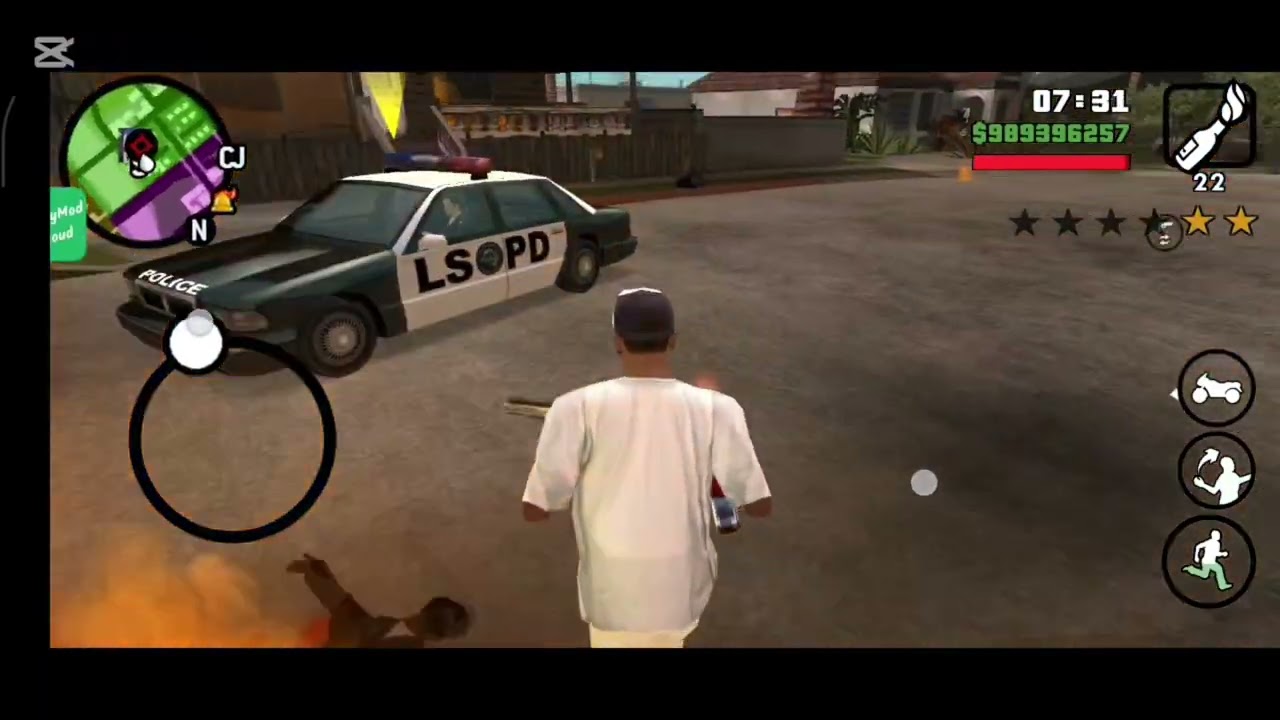 Cómo sobrevivir a las estrellas de búsqueda en GTA San Andreas Android de 