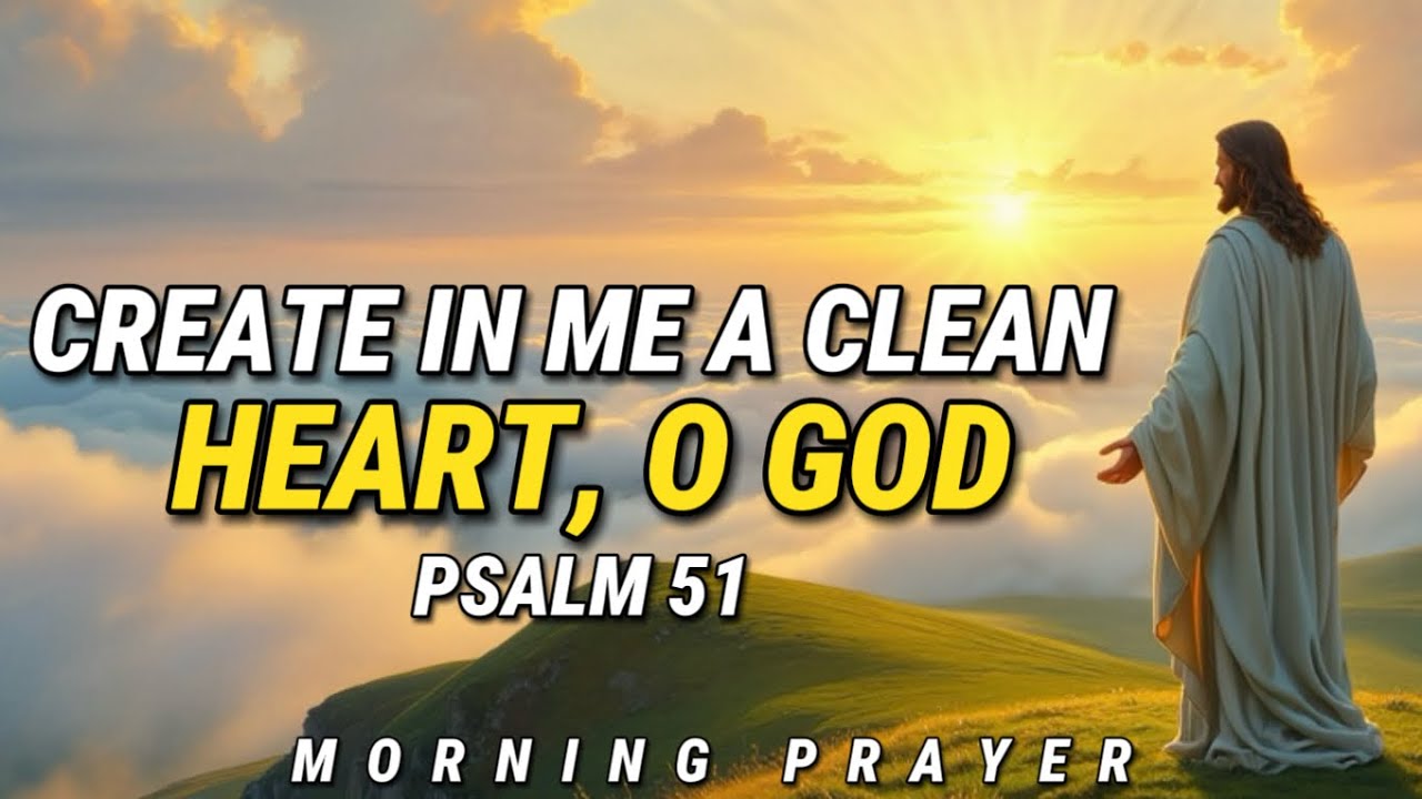 Morning Prayer: Create in Me a Clean Heart, o God | Psalm 51