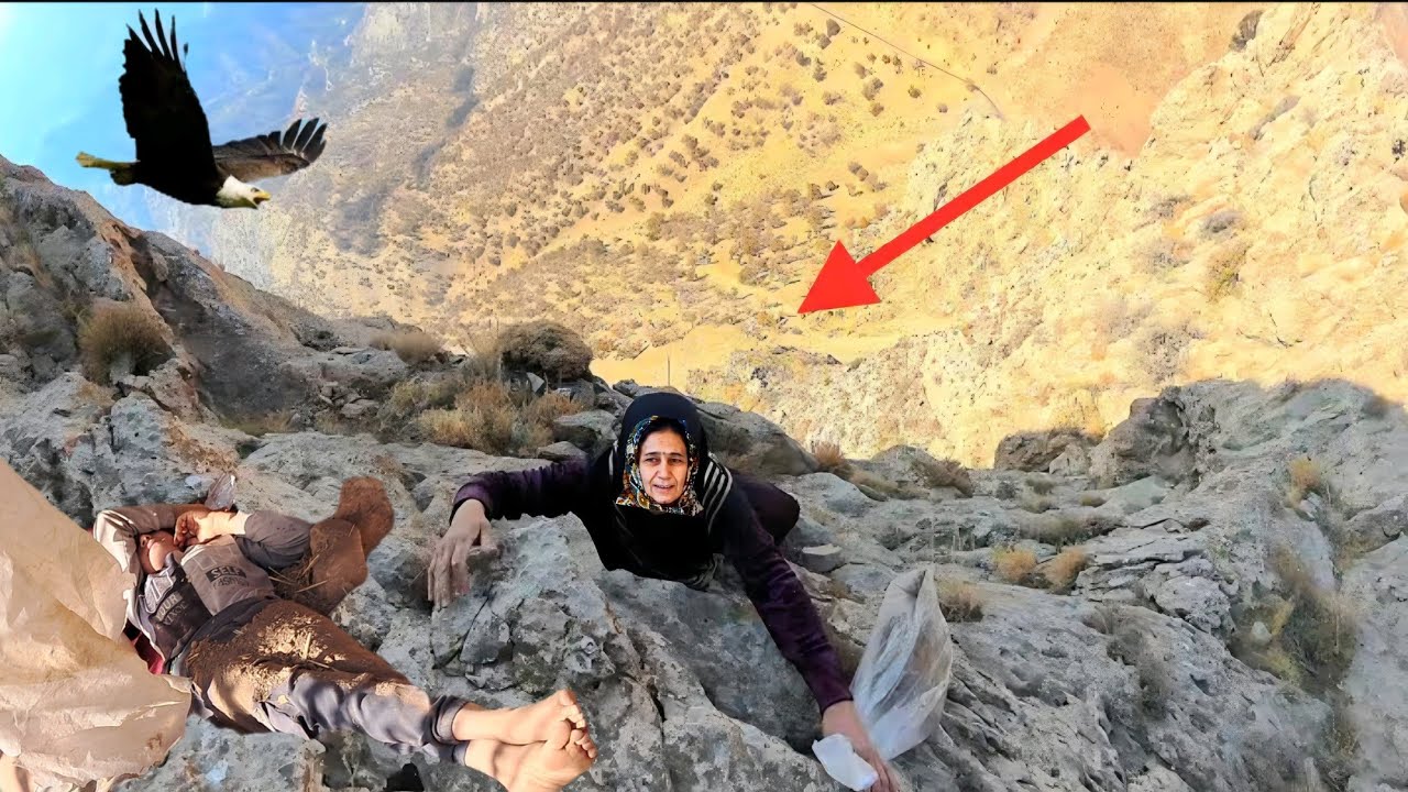 Yasser and Ali find and rescue a person in the mountains today.