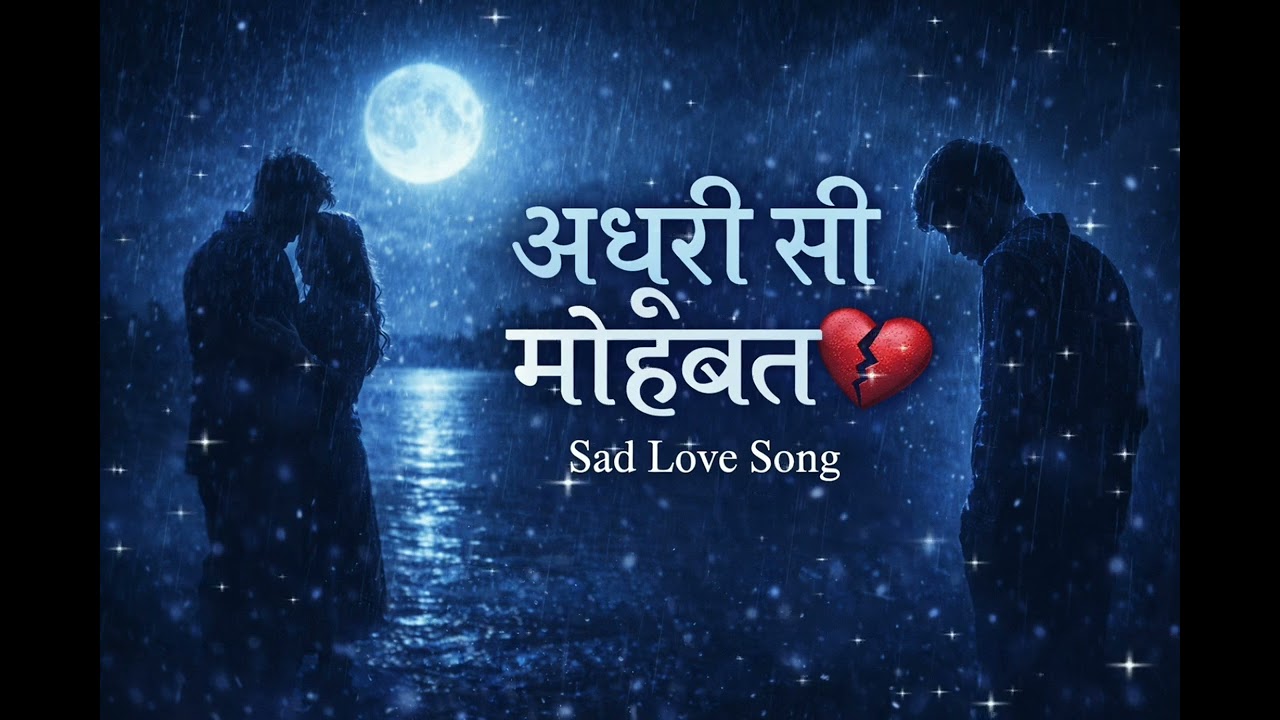 अधूरी सी मोहब्बत… 💔Sad Retro Romantic 2026