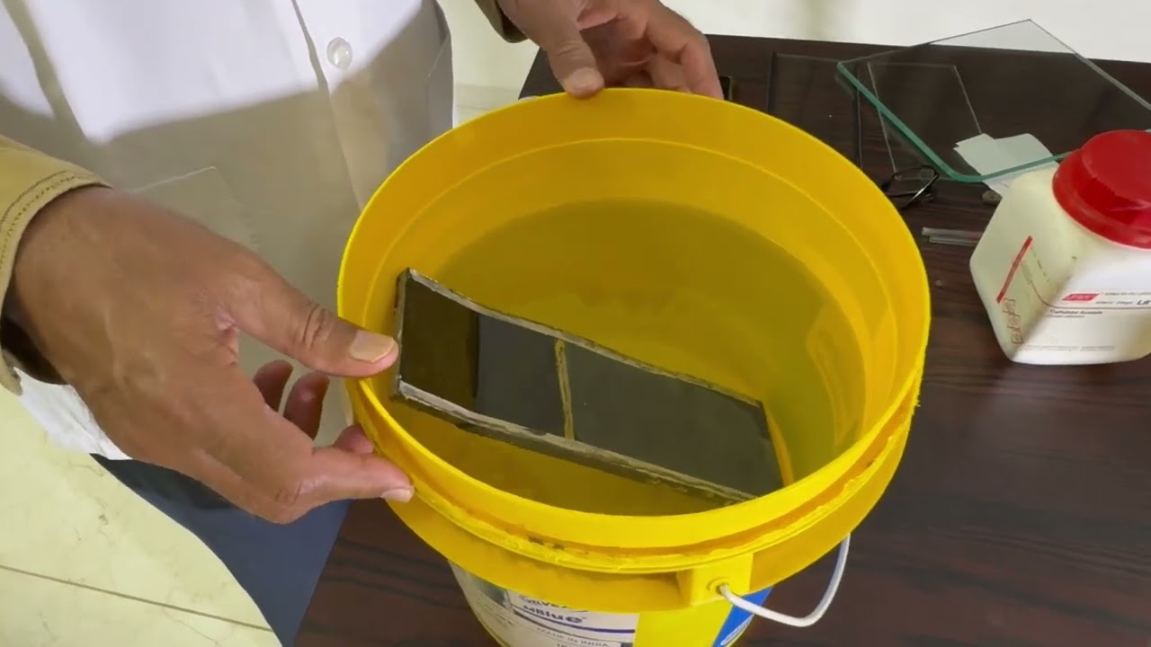 Formation of cellulose acetate membrane for electrophoresis