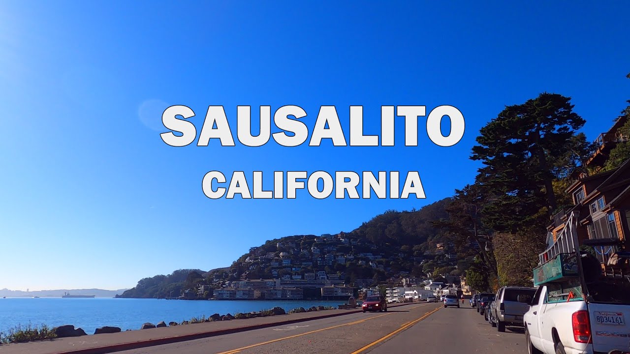 Sausalito, California - Driving Tour 4K