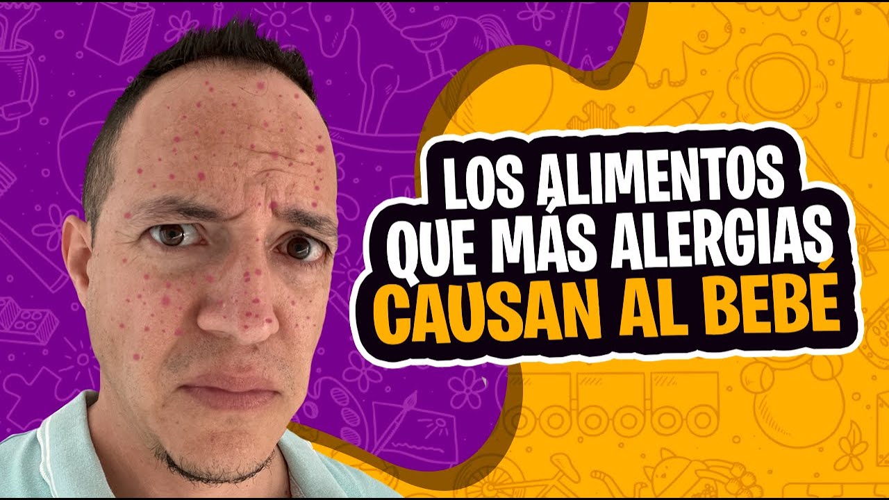 Los alimentos que más alergias causan a los bebés