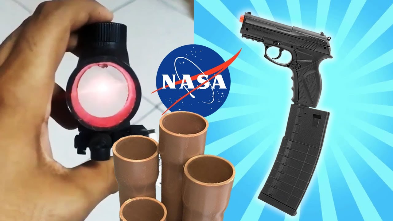 AS MAIORES GAMBIARRAS DO AIRSOFT! *Red Dot, Tracer, Hicap de pistola*