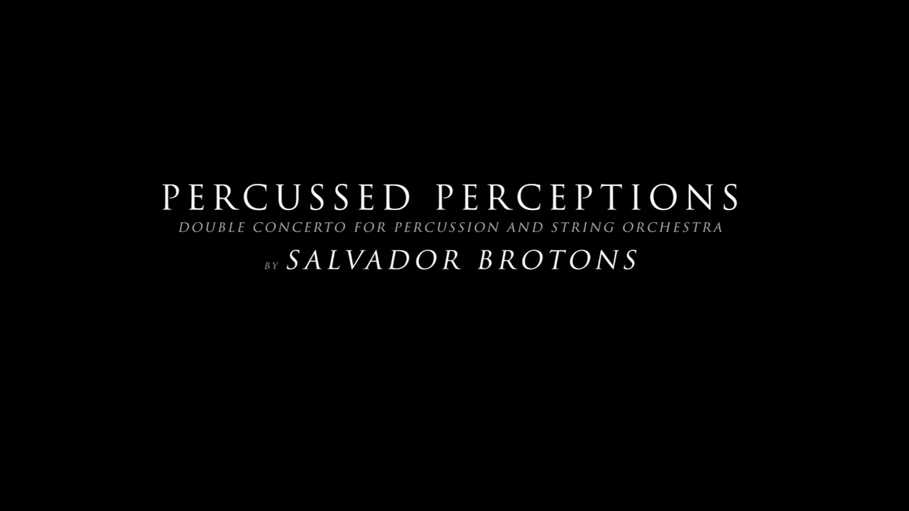 Percussed Perceptions by Salvador Brotons