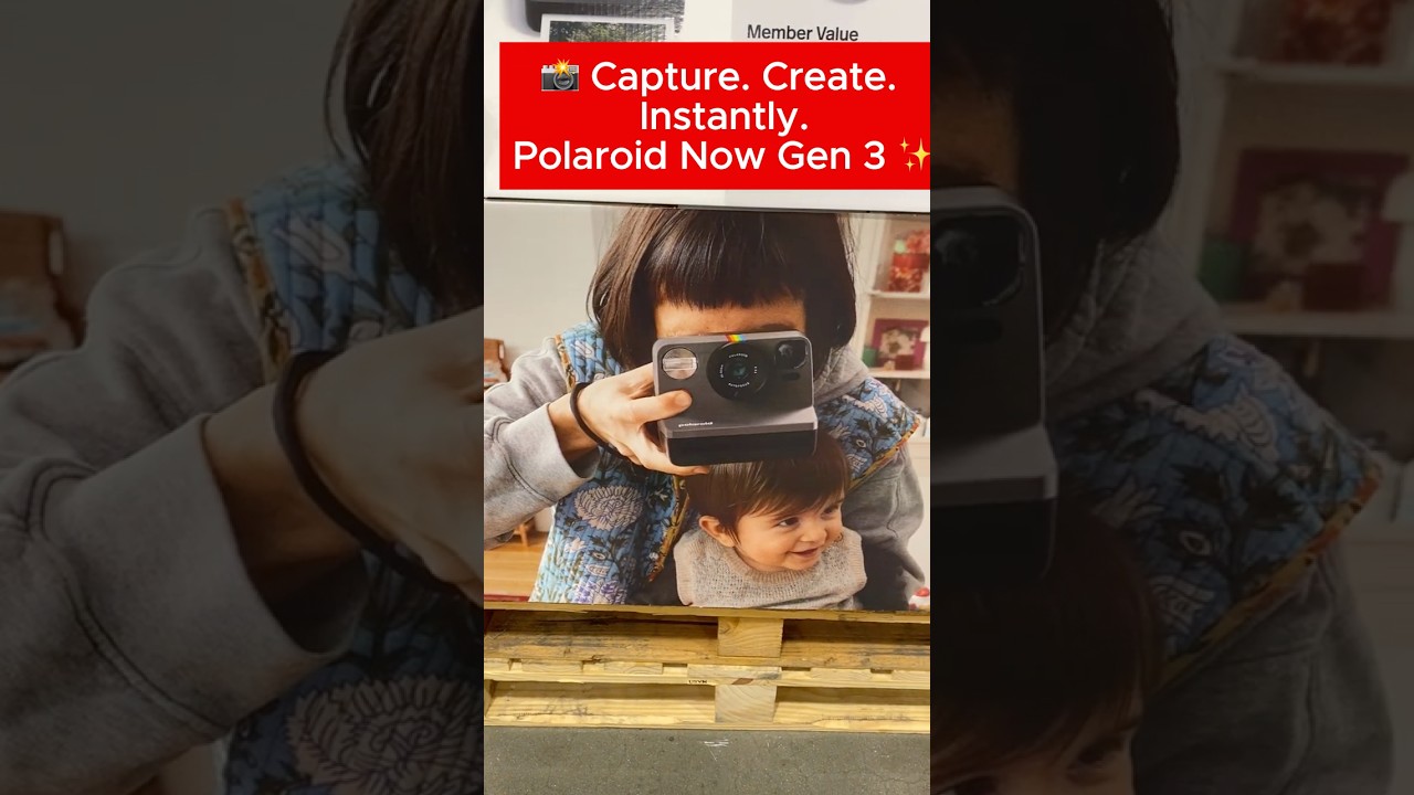 Polaroid Now Gen 3 Instant Camera Bundle