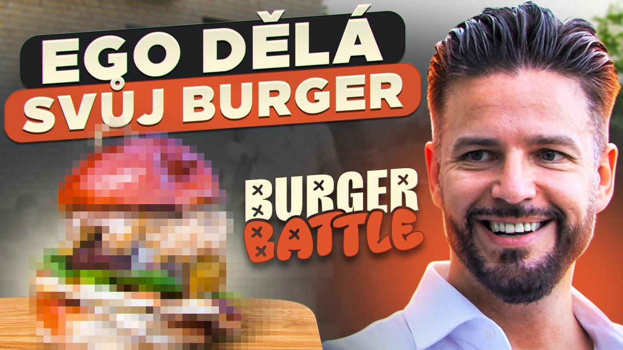 EGO SI UDĚLAL VLASTN&Iacute; BURGER! 🤯 JAK DOPADL? 🍔