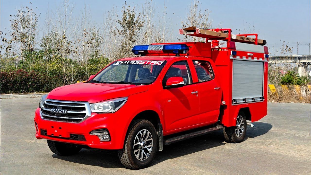 Dominican ISUZU Series 4x4 Fire Pickup
