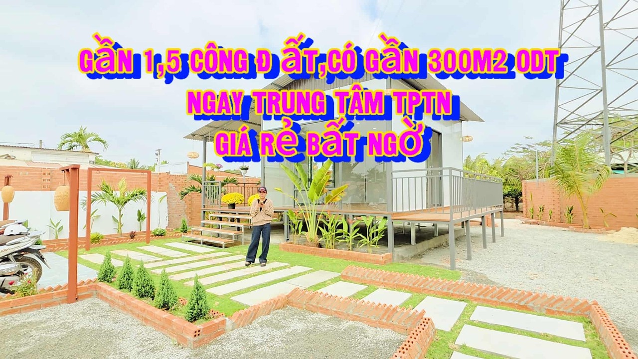 view nghỉ dưỡng ngay trung tâm TPTN, gần 1 công rưỡi