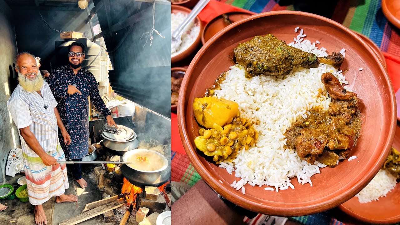 করিম কাকা প্রতিসপ্তাহে ২ গরুর মেজবান খাওয়ান 😊 পাটিতে বসে মাটির খুরায় Authentic মেজবান খাবেন 😬