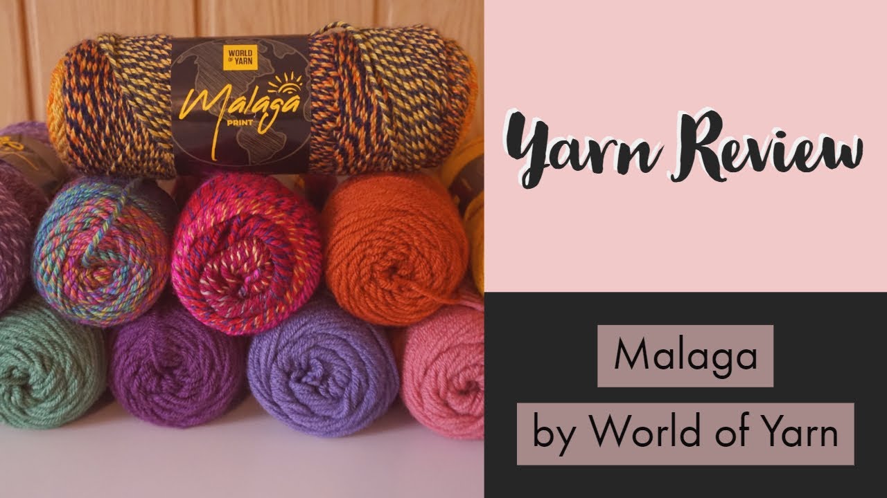 Yarn Review - Malaga by World of Yarn (Hobbii)