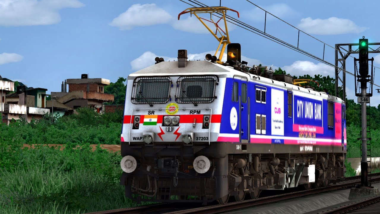 LHB RED COUPLING ICF UTKRISH COACH | BUMPY RAILROAD | Train Simulator | Railworks  |#railworks