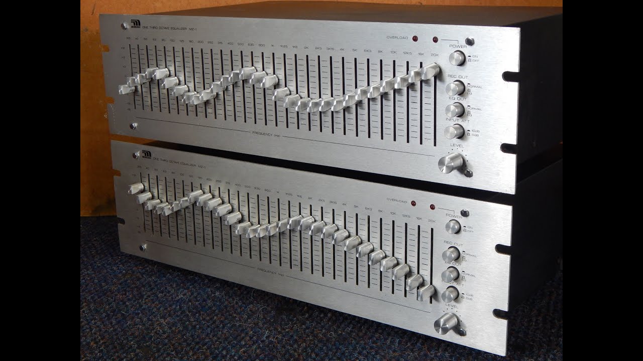 CONHE&Ccedil;A -EQUALIZADOR MONO FEITO NOS ANOS 80 NO BRASIL -MICROLOGIC MZ1