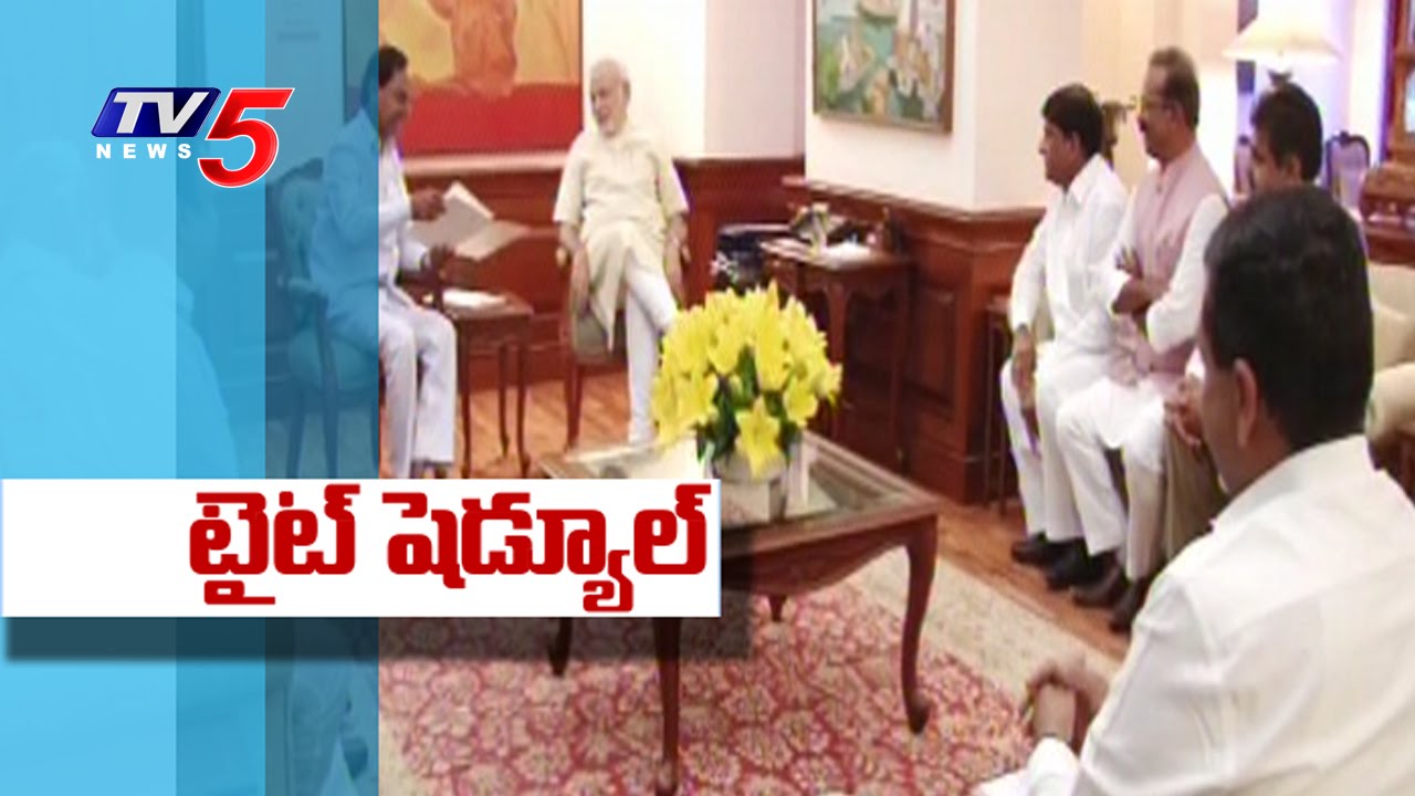 KCR to Meet Central Ministers | KCR Delhi Tour Busy Schedule : TV5 News