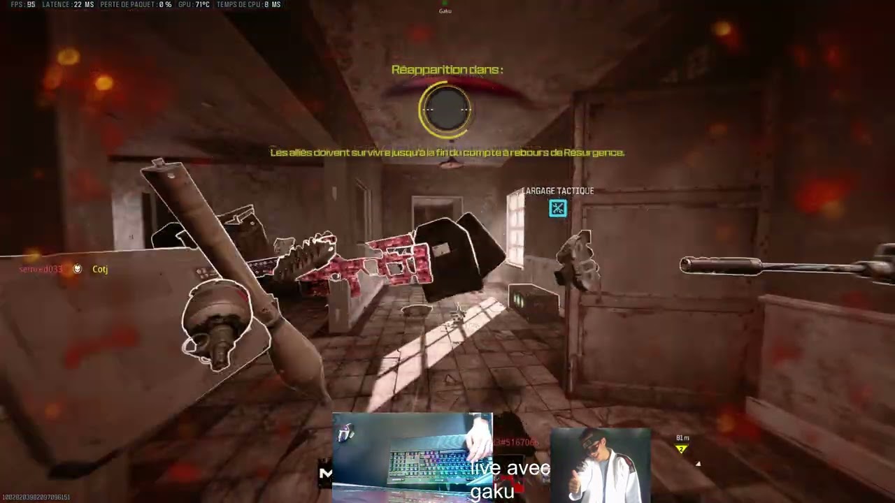 Top1 sur rebirth Wz duo avec g@ku - amr9 xrk