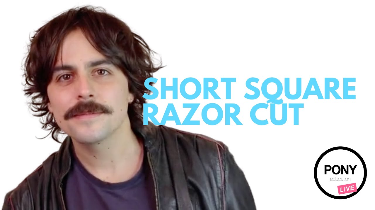 Pony Education's Dine & Dash: Bite-Sized Hairdresser Education - Short Square Razor Cut by Nicholas