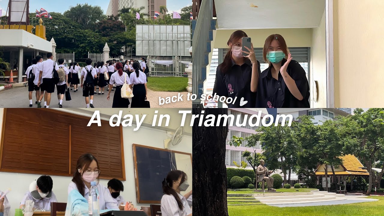 Back to school vlog | senior year at triamudom  ม.6 ศิลป์คำนวณเตรียมอุดม ทำอะไรกันบ้าง?