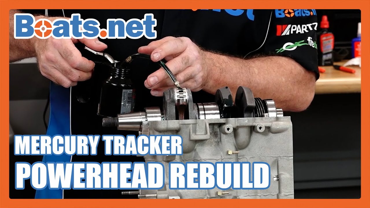 Mercury Tracker 40 HP 2-Stroke Engine Build | Mercury Tracker 2-Stroke Engine Rebuild | Boats.net
