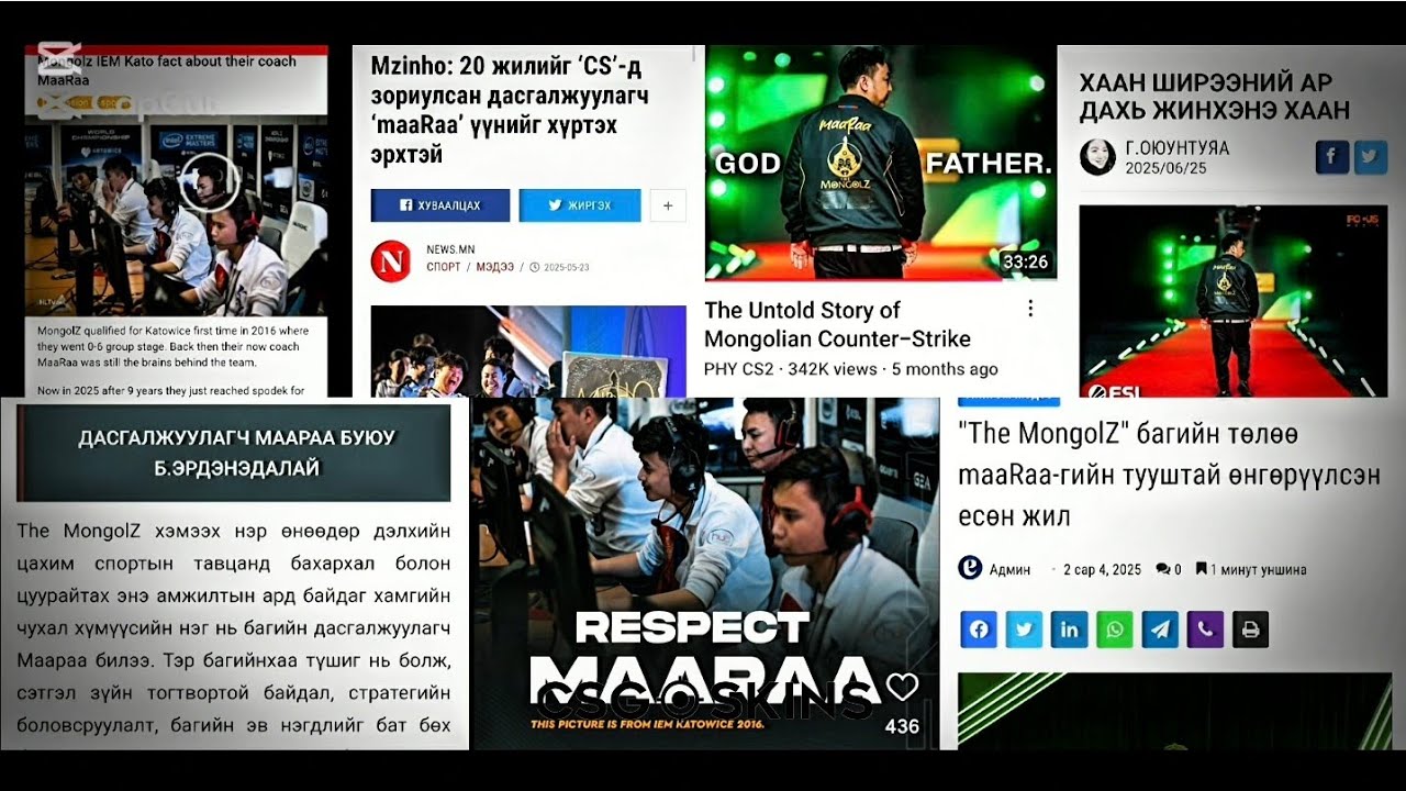 The MongolZ Maaraa Fan edit