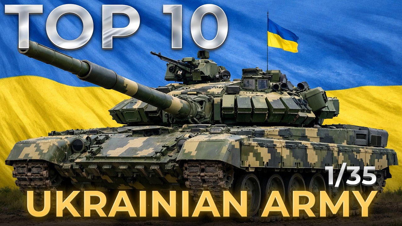 TOP 10 Ukrainian Military Vehicle Kits in 1/35 Scale