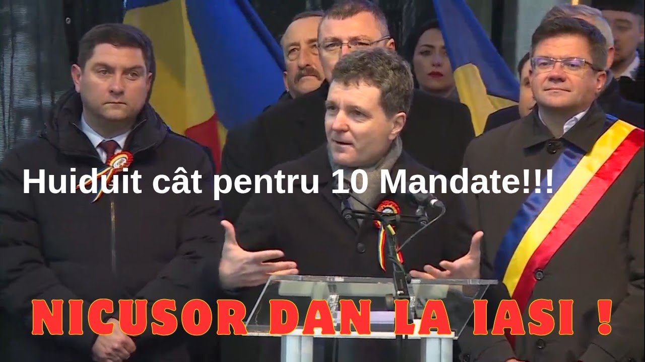 Iași de Ziua Unirii 2026: Nicușor Dan întâmpinat cu huiduieli la manifestările oficiale!
