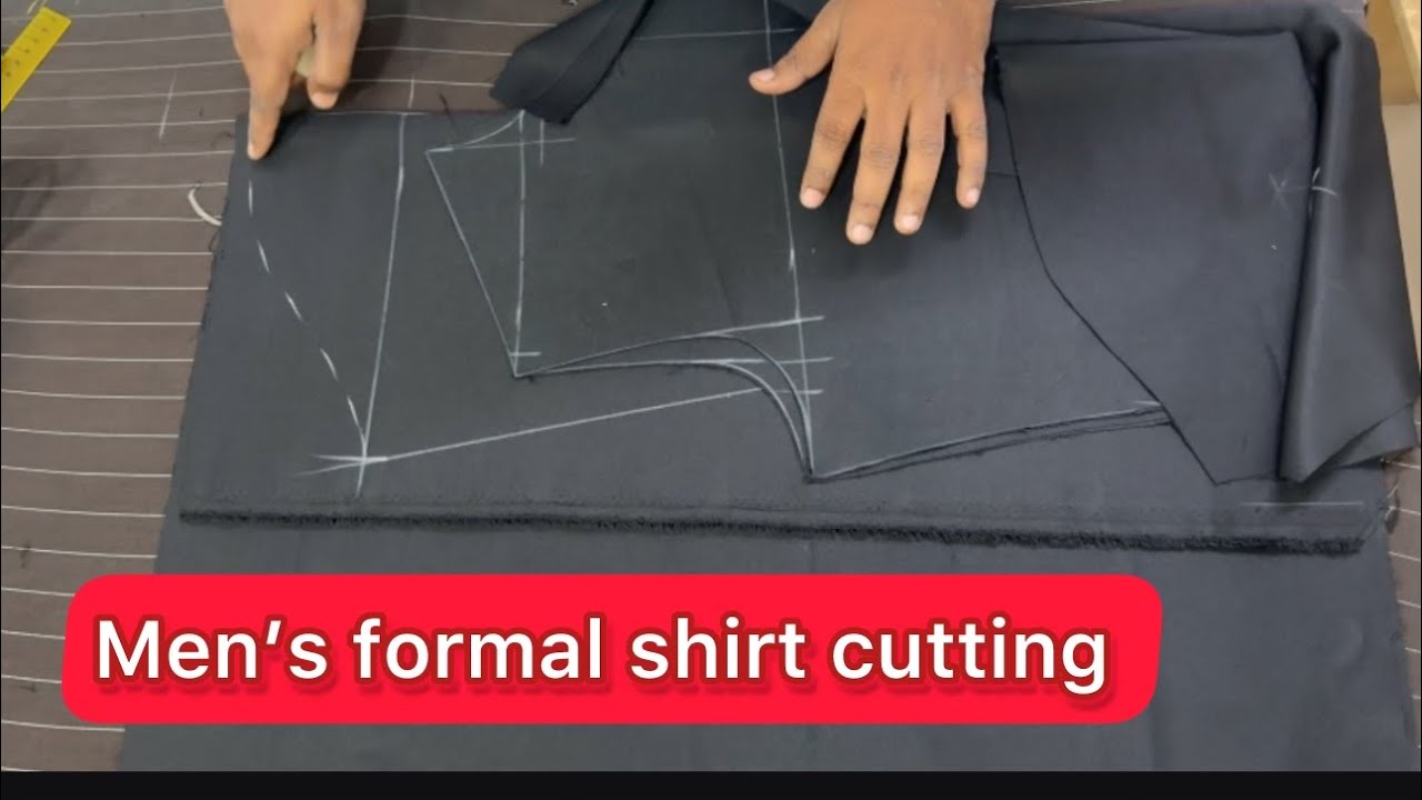 Men&rsquo;s formal shirt cutting /  fitting shirt cutting | gents shirt cutting and stitching \ #shirt