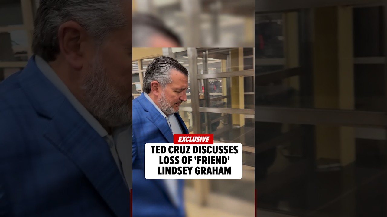 Ted Cruz on Verge of Tears Over Lindsey Graham's Death