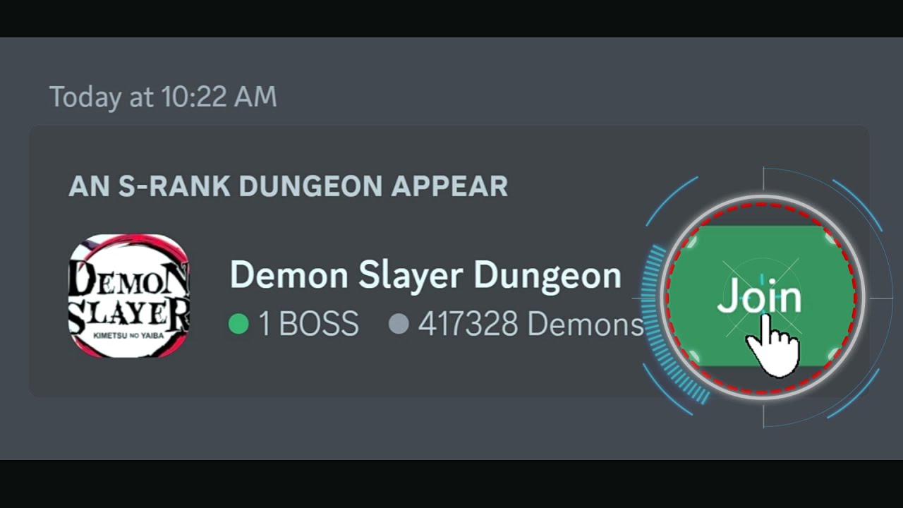Solo Leveling x Demon Slayer Discord Dungeon