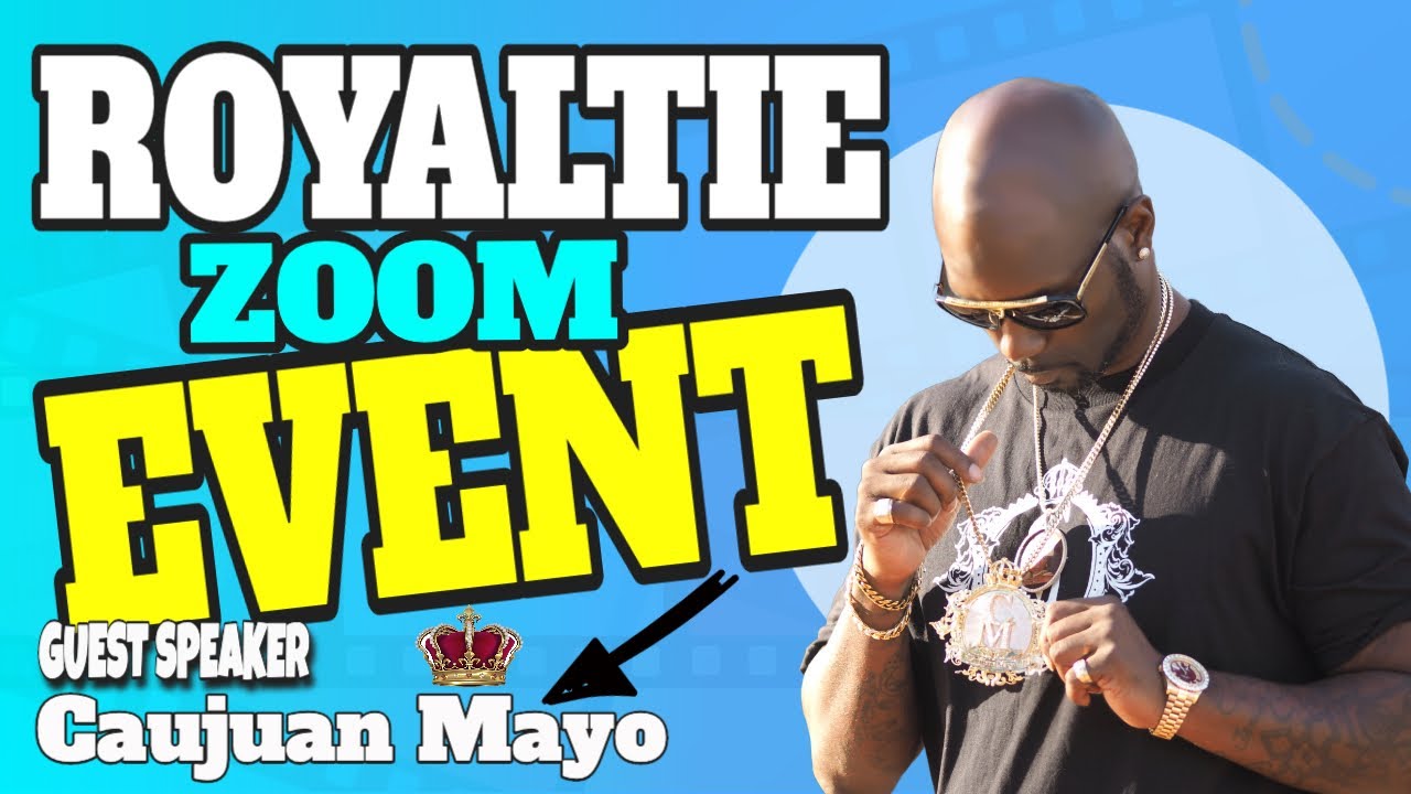 Royaltie Ai | Caujuan Speaking @ Miami Live Zoom Event | Learn How To Make Videos & Brand Yourself