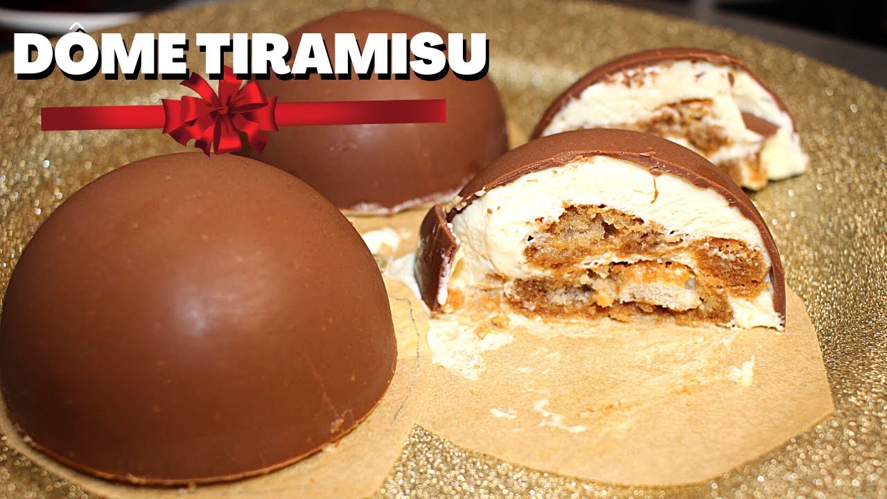 Tiramisu dôme Dessert noël