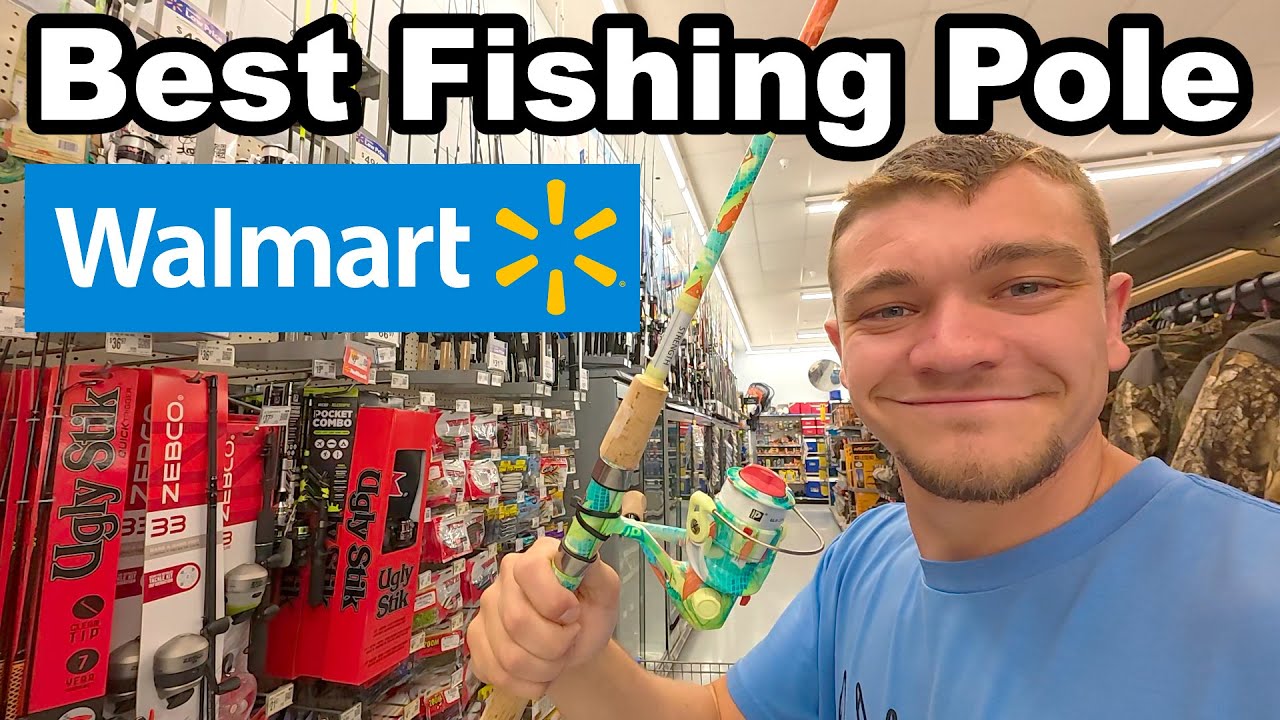 Top 5 Fishing Poles in Walmart for Beginners!