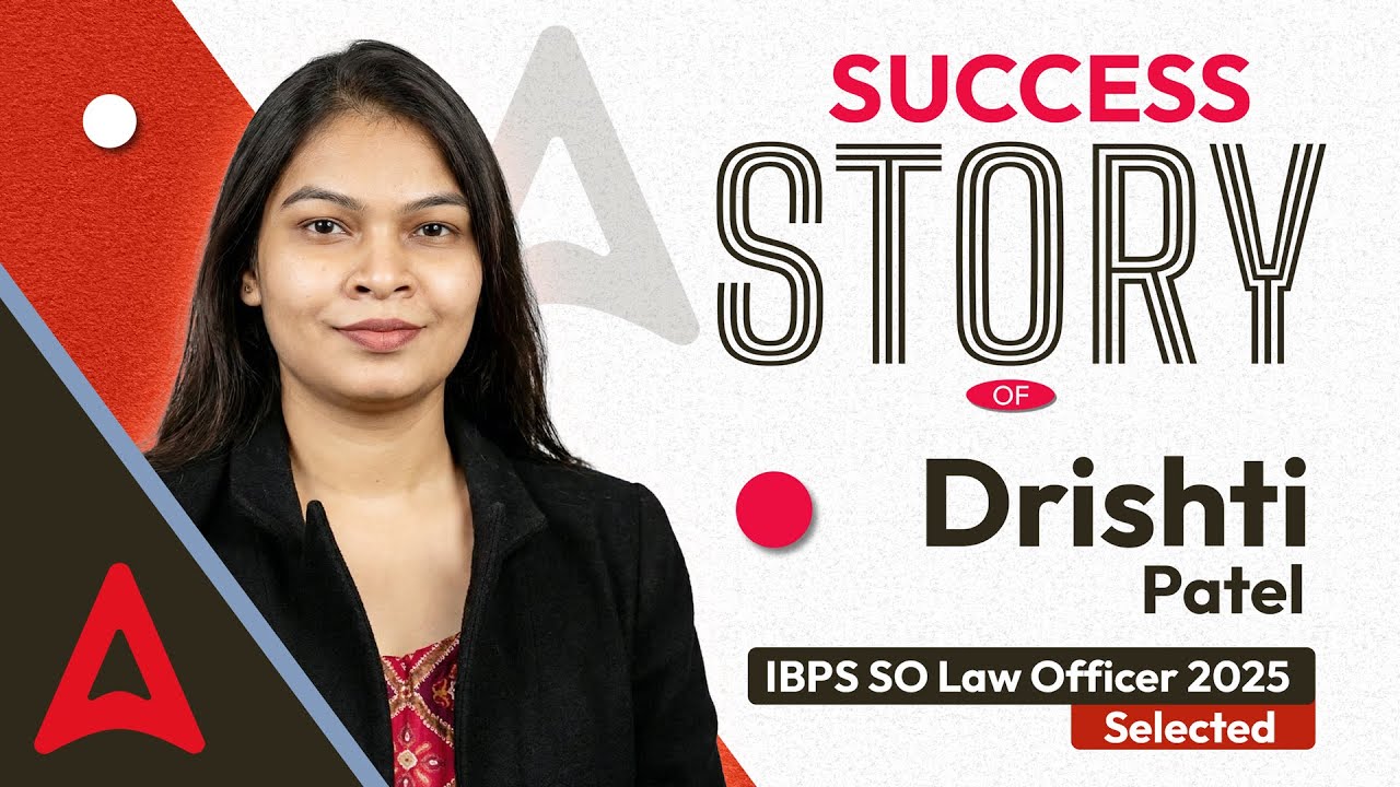 Success Story of Drishti Patel, IBPS SO Law Officer Selected | IBPS SO Interview 2025