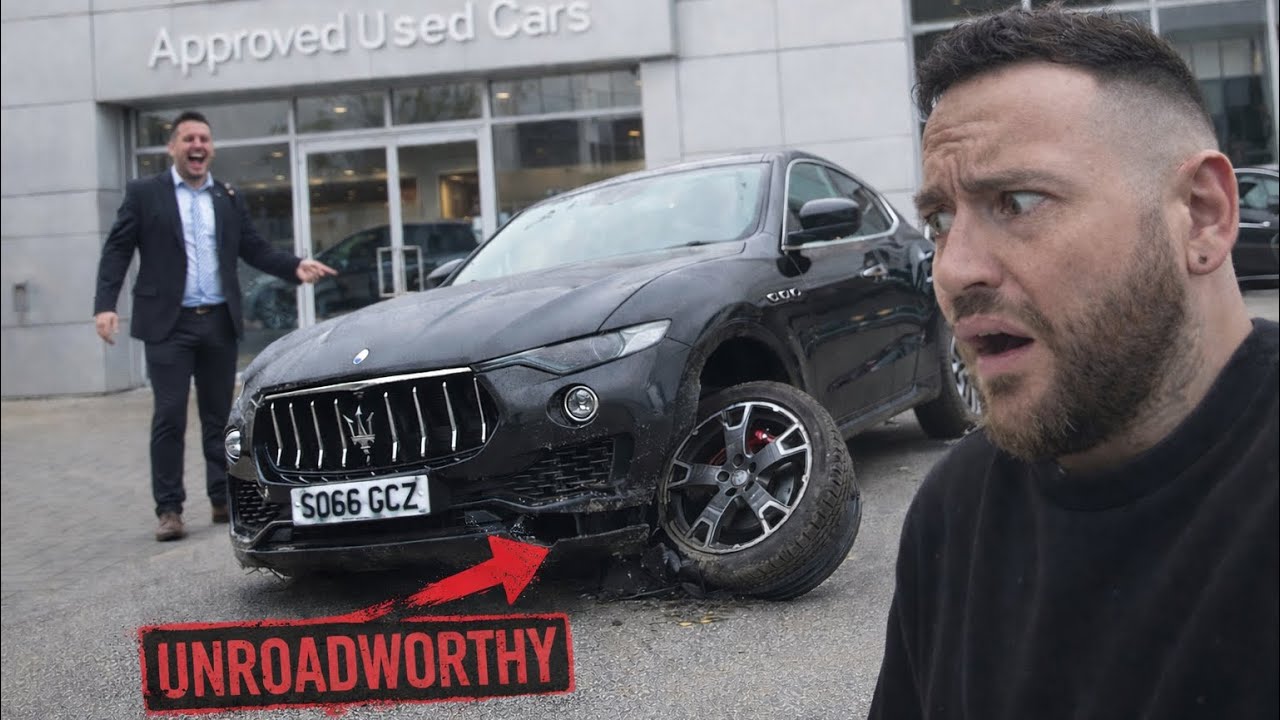 UNROADWORTHY AND DANGEROUS MASERATI - SOLD TO ME FROM A DEALER - MUST WATCH!!