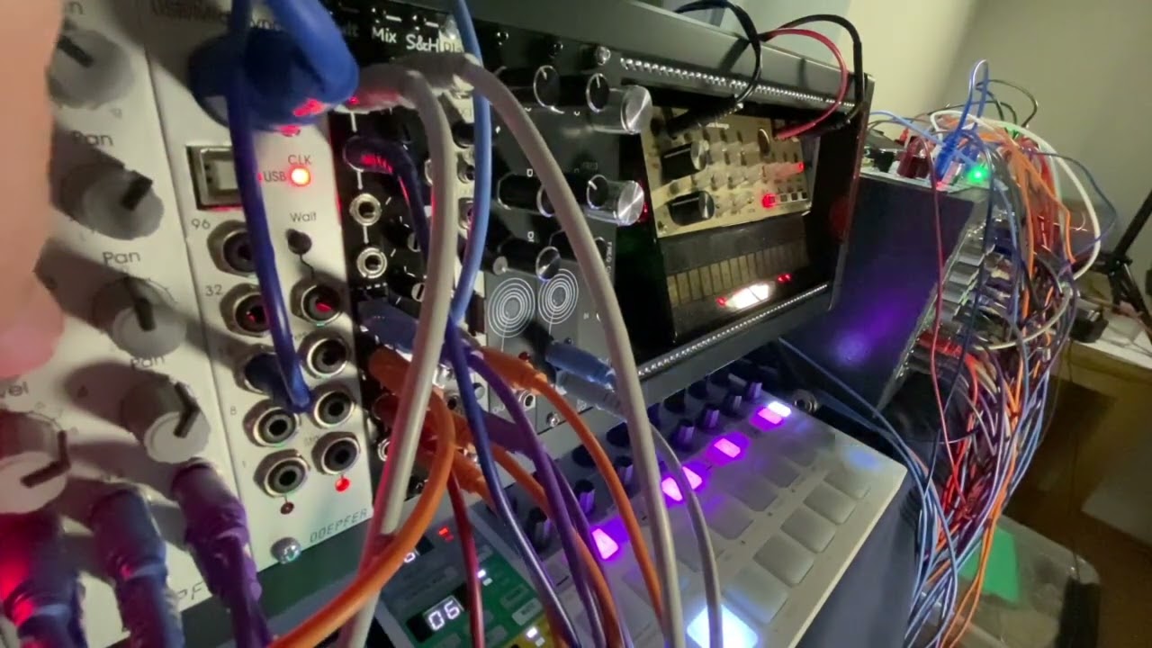 Biaspoint Evening Jam  - La Quercia. Eurorack Jam