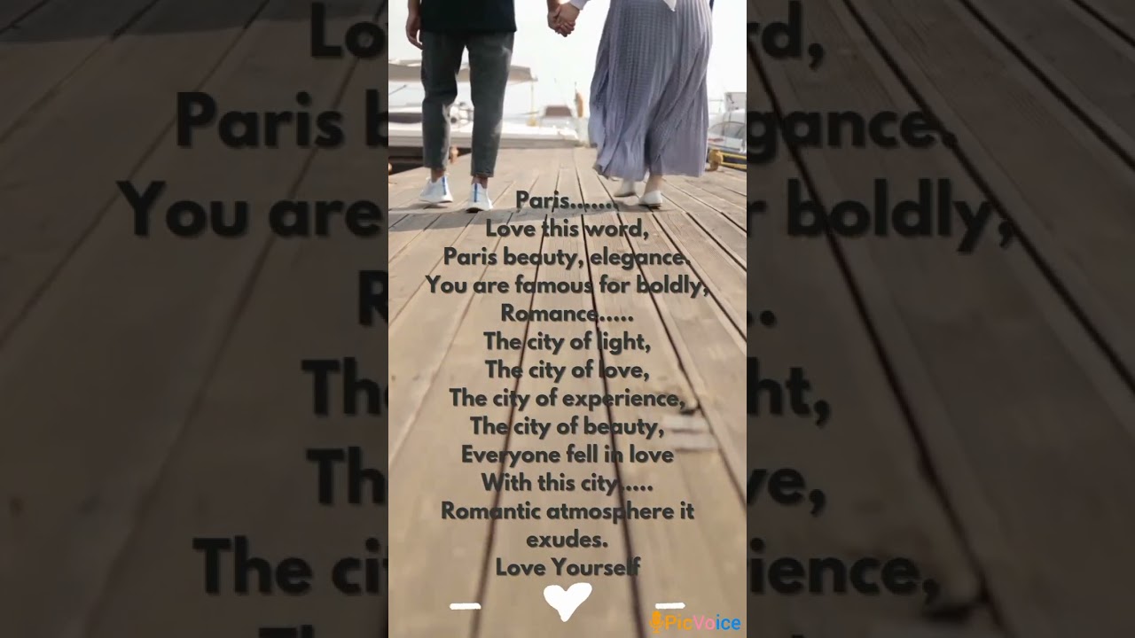 PARIS| PO ON PARIS| MY NEW POEM| ENGLISH POEM.
