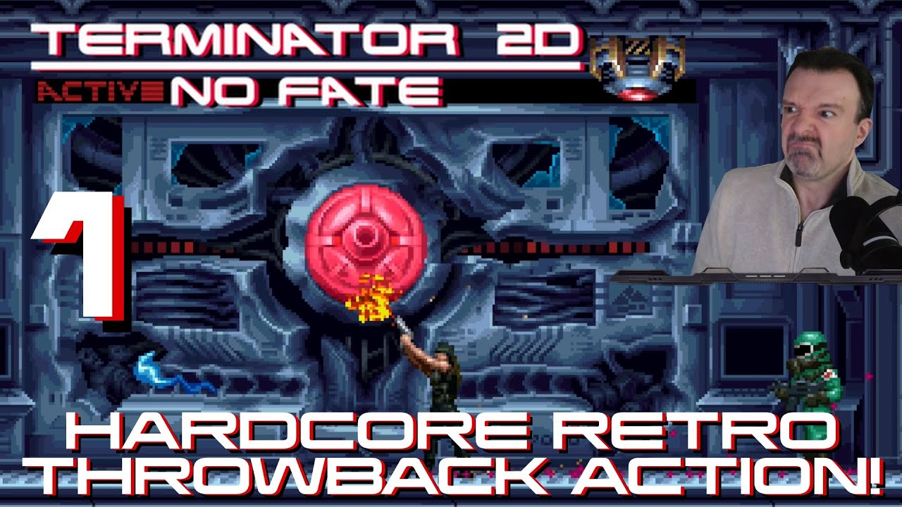 A Rockin' Retro Blast From the 90's! LET'S GO! DSP Plays It: Terminator 2D: No Fate Part 1