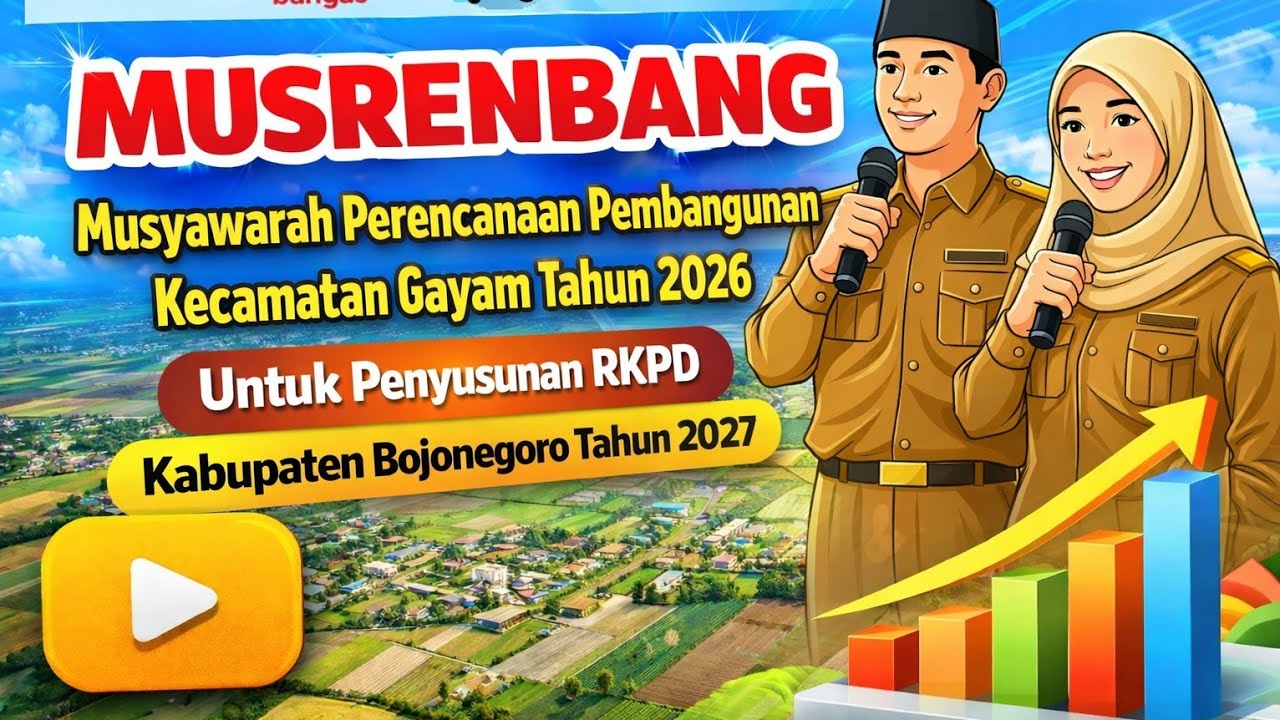 Part 1 MUSYAWARAH PERENCANAAN PEMBANGUNAN KECAMATAN GAYAM TAHUN 2026