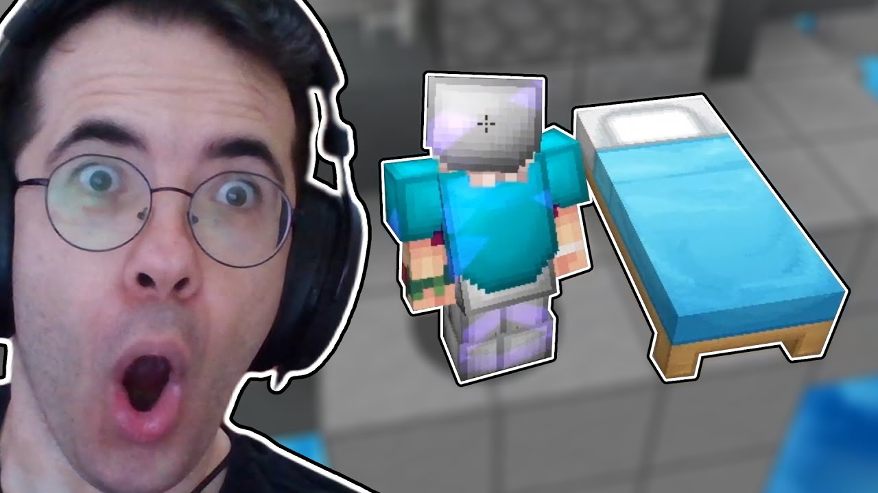 İKİNCİ YATAĞI EN GİZLİ YERE SAKLADIM! (ŞANS BLOKLU BEDWARS) Minecraft BEDWARS