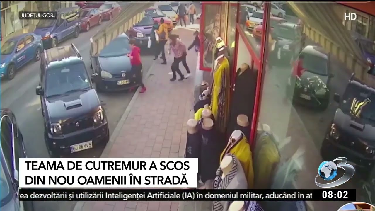 Frica de cutremur a scos oamenii în stradă. Bătrână din Gorj: Noi nu ne-am mai culcat deloc