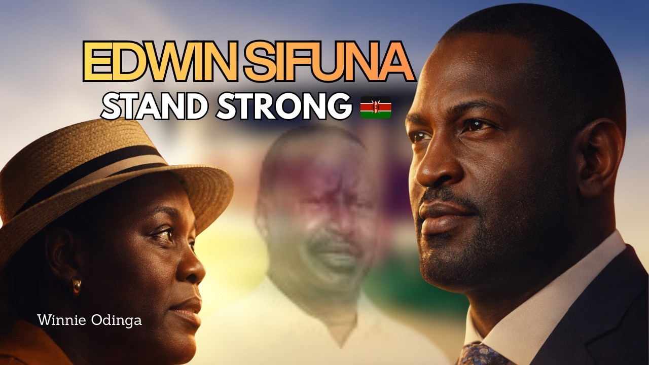 Edwin Sifuna STAND STRONG 🇰🇪 | Winnie Odinga’s Emotional Words That Shook Kenya 💔🔥 ODM Tribute Song