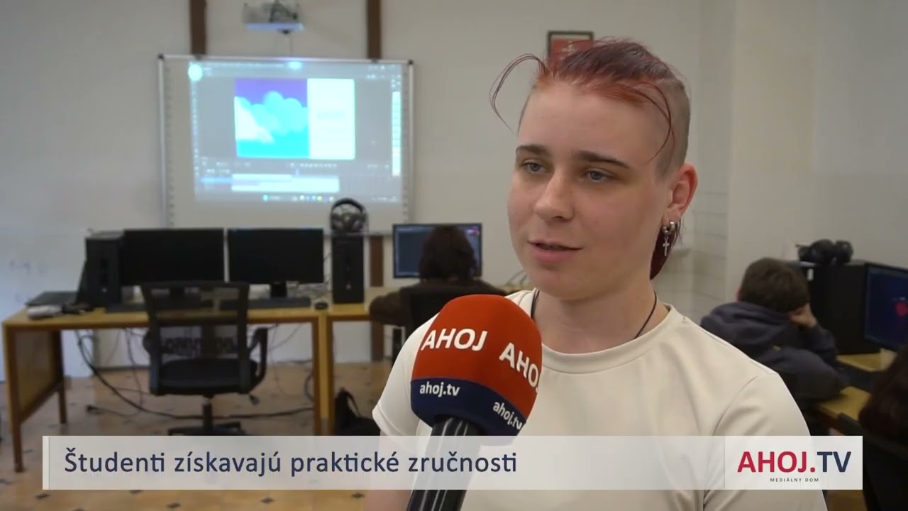 Spojená škola Štefánikova - Grafik digitálnych médií
